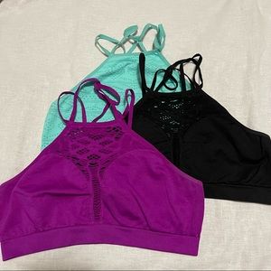 Bundle of 3 Victorias Secret Bralettes - Medium